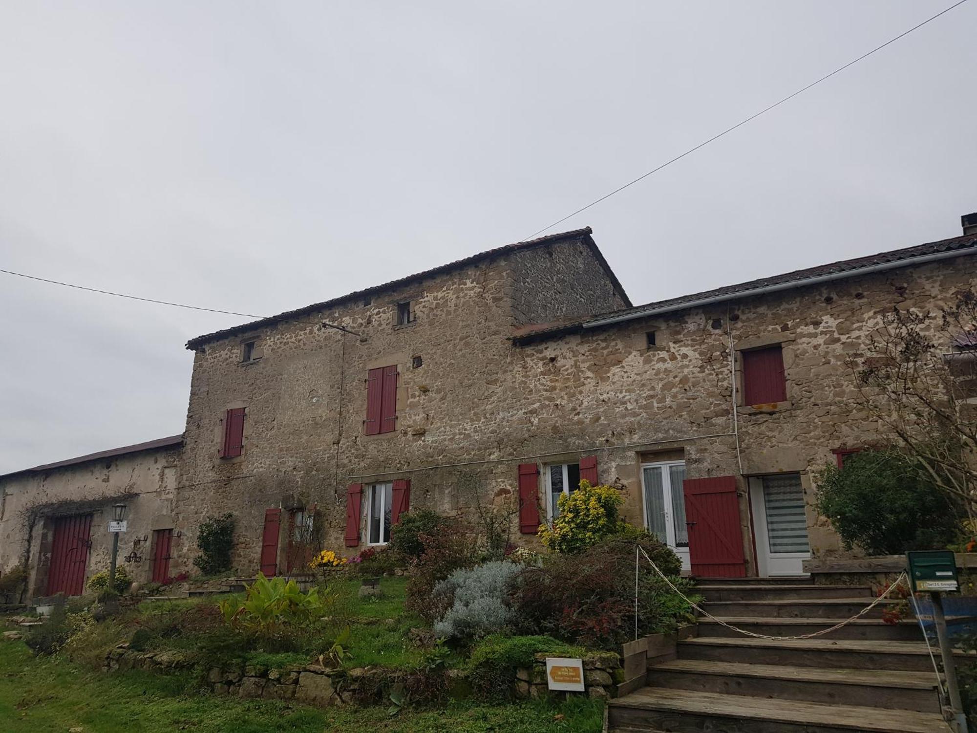 Bed and Breakfast Les Forges De Planechaud Saint-Sornin-Leulac Exteriér fotografie